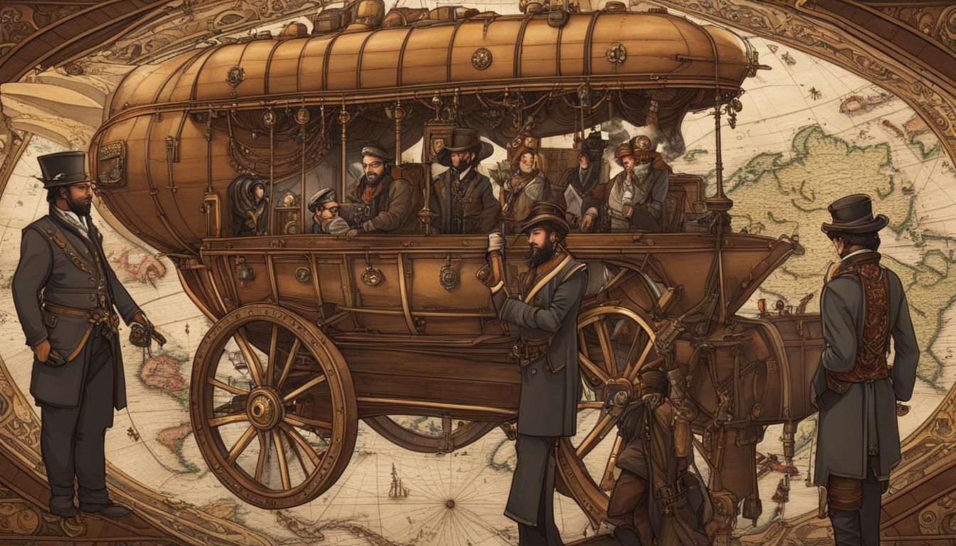 How steampunk envisions historical cross-cultural interactions