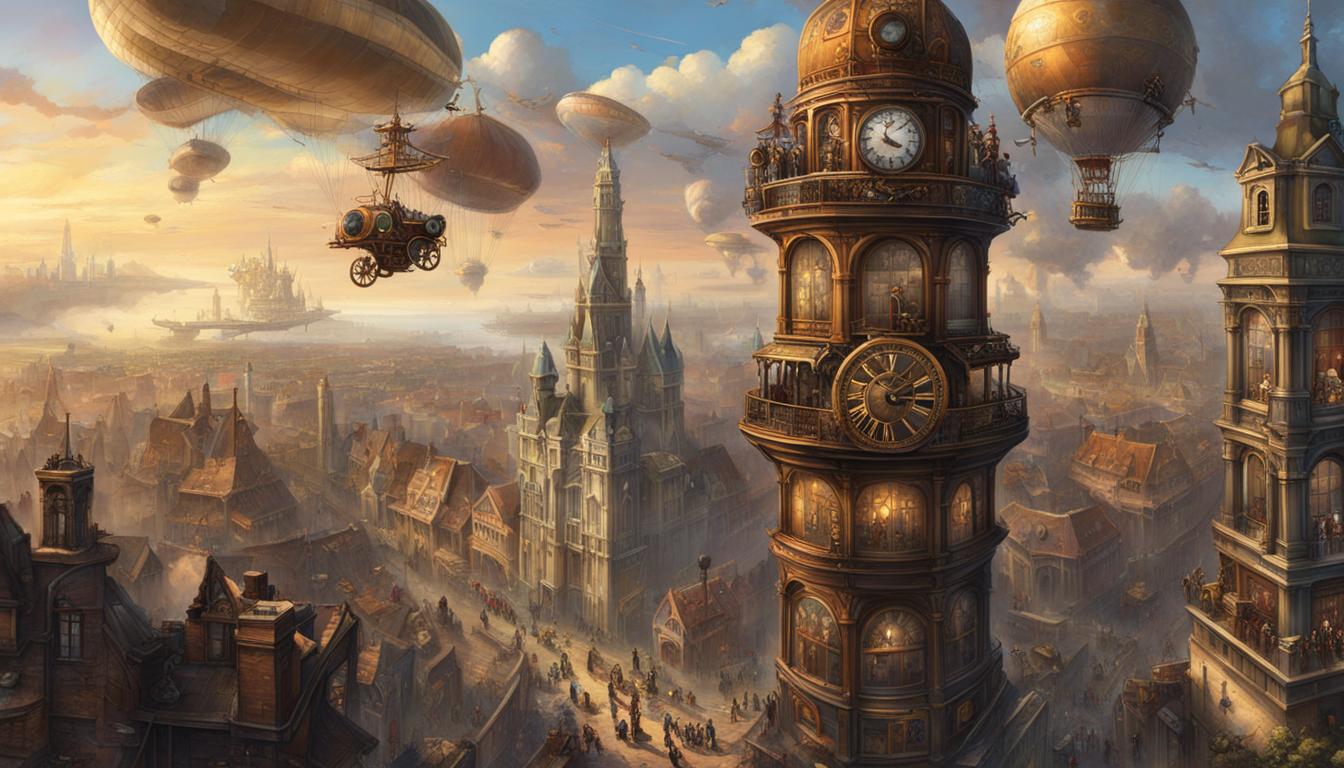 How steampunk reshapes history