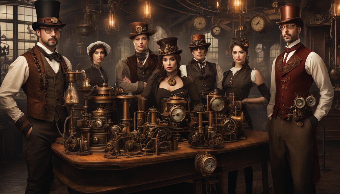 Reimagining Victorian society with steampunk twists