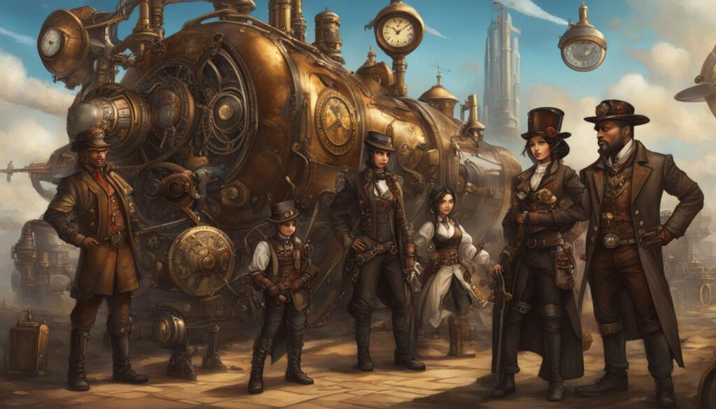 Representation and diversity in steampunk