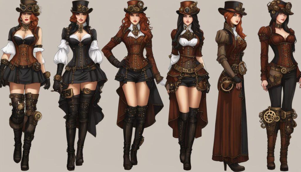 Steampunk Clothing Materials and Outfit Ideas