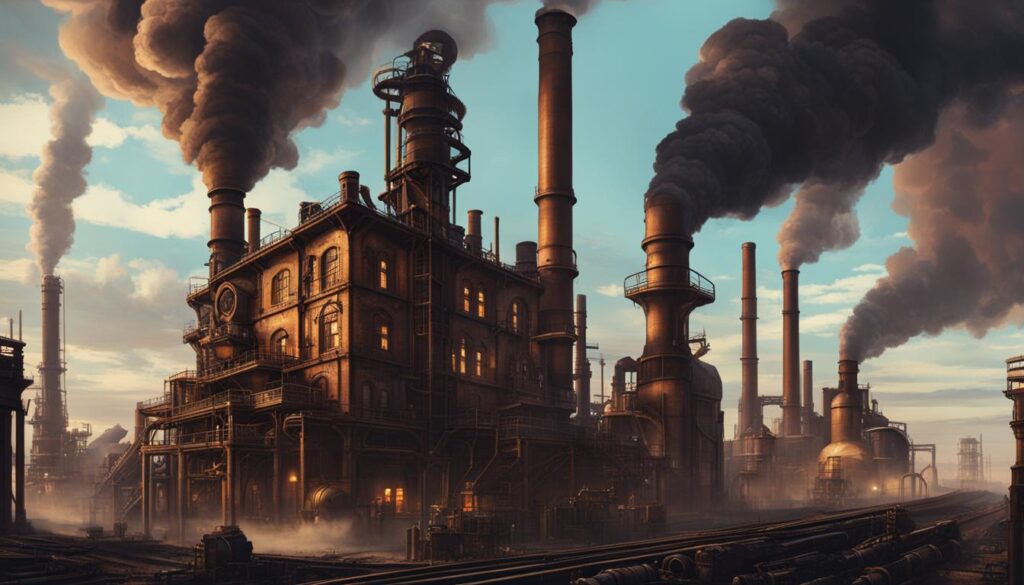 Steampunk Industrial Revolution Impact