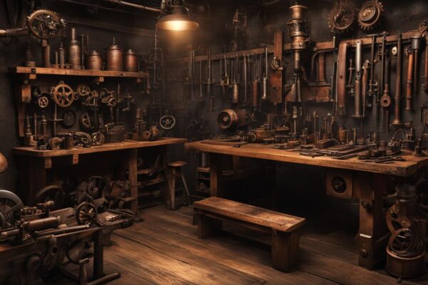 Steampunk crafting tools