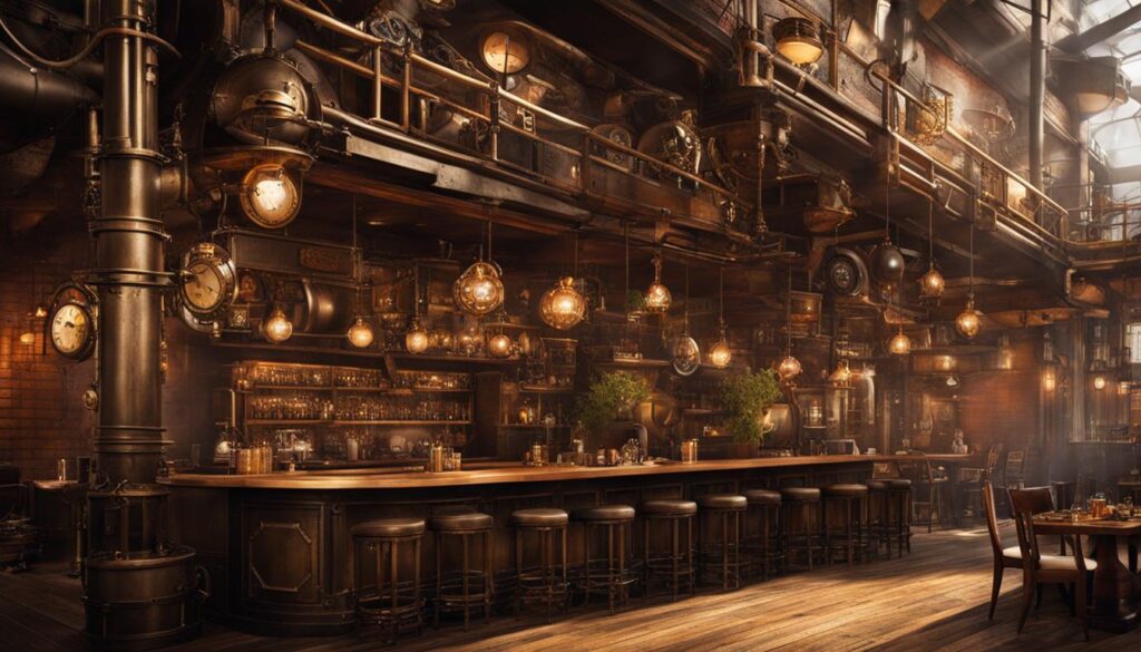 steampunk eatery