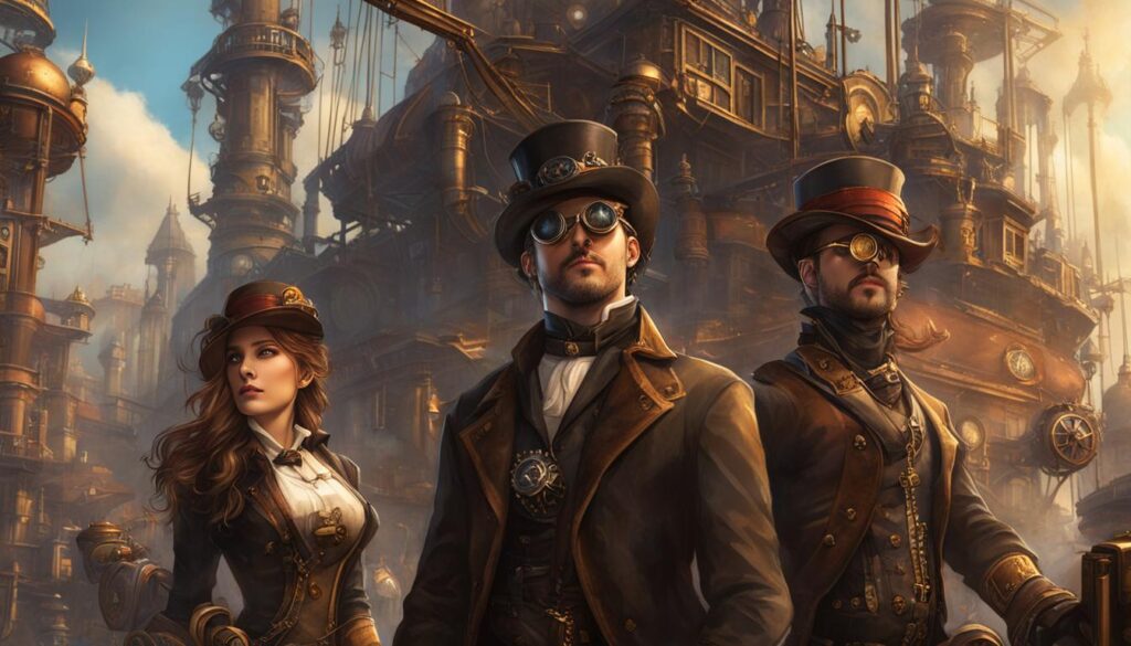 Augmented reality steampunk adventures