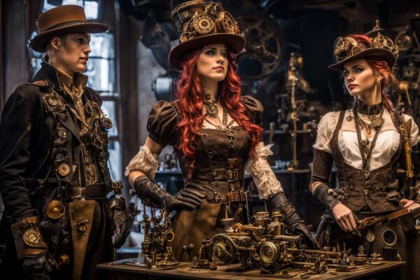 DIY steampunk costumes