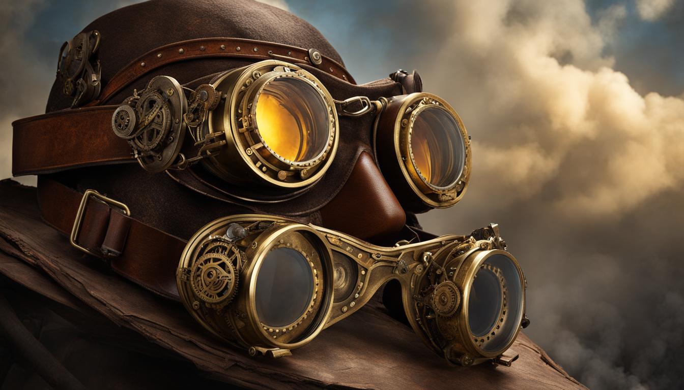Goggles in steampunk