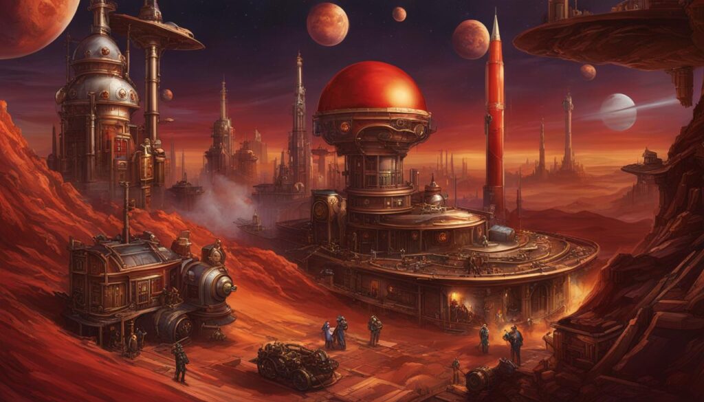 Mission: Red Planet Steampunk Board Game