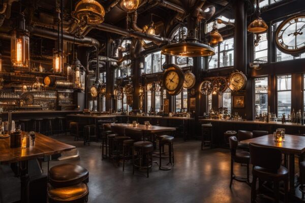 Steampunk cafes and bars worldwide