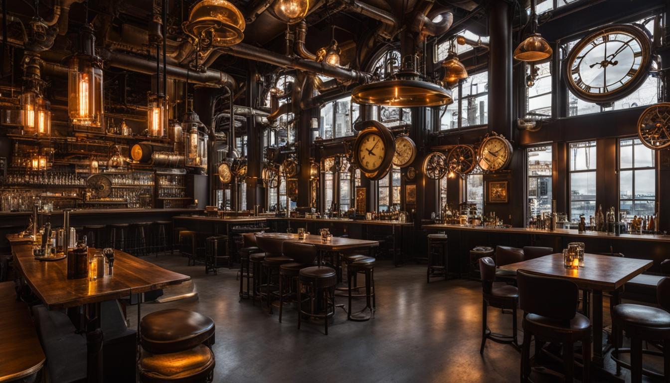 Steampunk cafes and bars worldwide