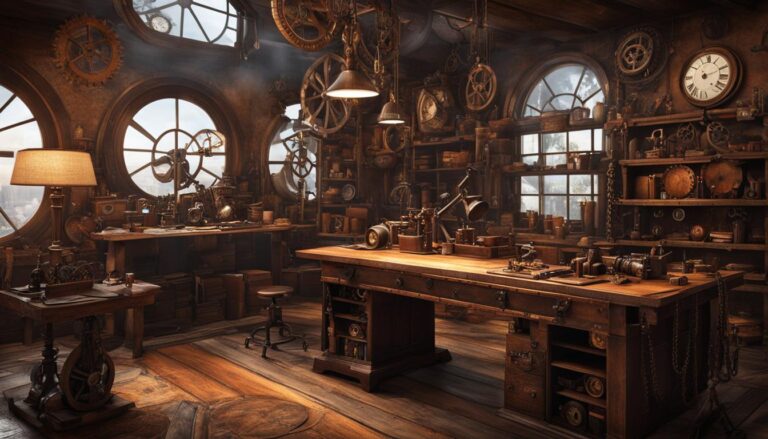 Steampunk clothing materials