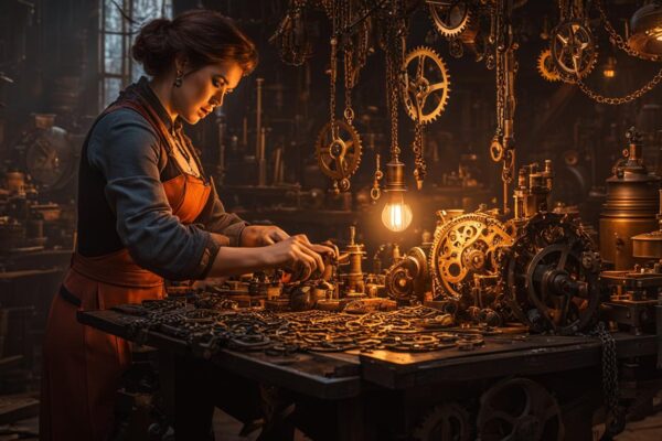 Steampunk jewelry making