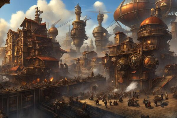 Steampunk multiplayer online games