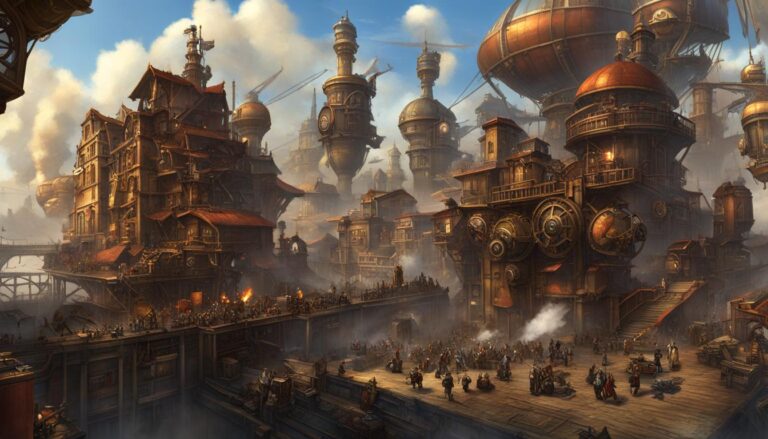 Steampunk multiplayer online games