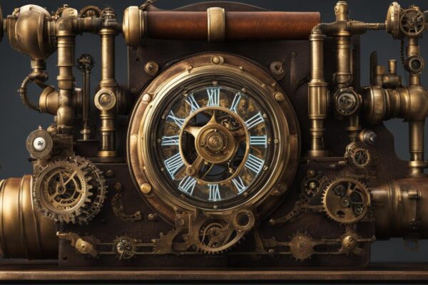 Steampunk smartphone aesthetics