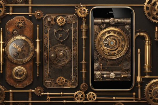 Steampunk tech gadget personalization