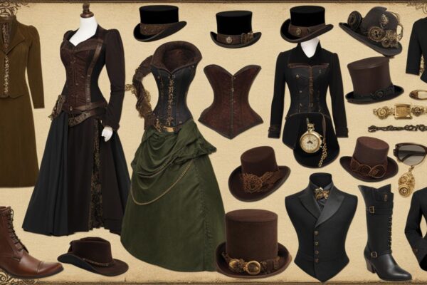 Steampunk wardrobe staples