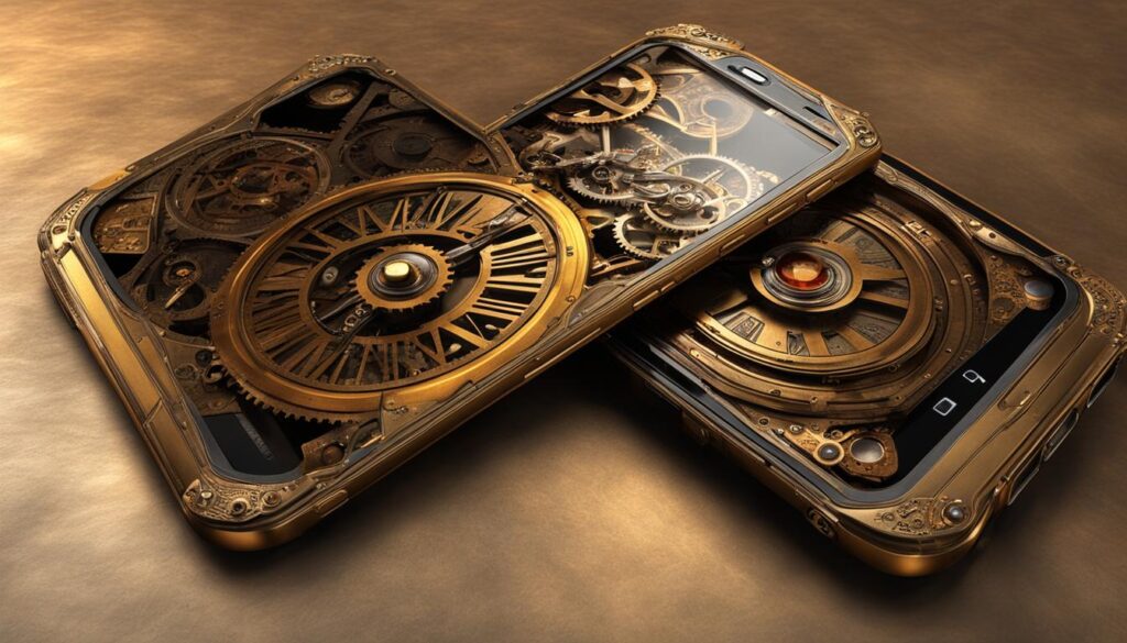 custom steampunk phone skins