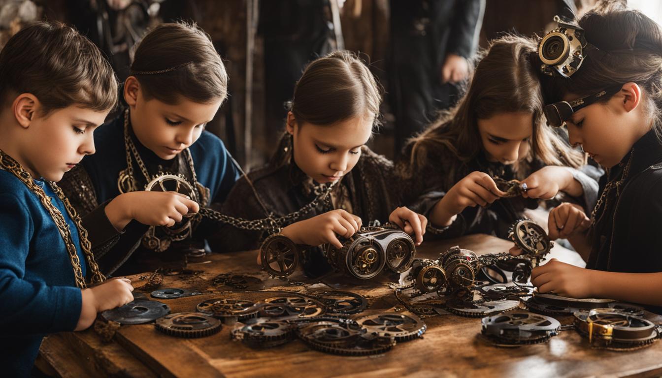 kid-friendly steampunk crafts