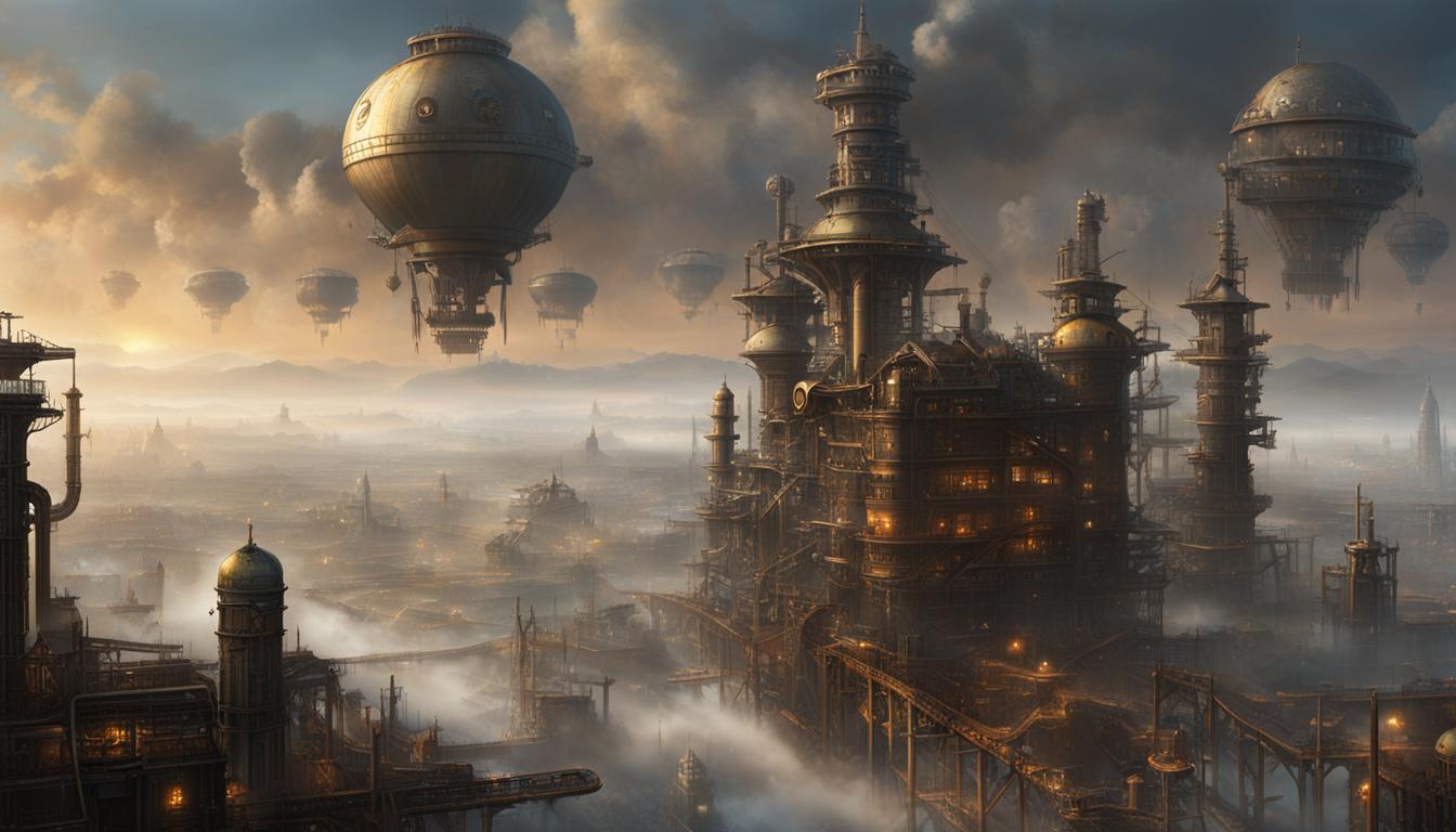 novel and story settings in steampunk