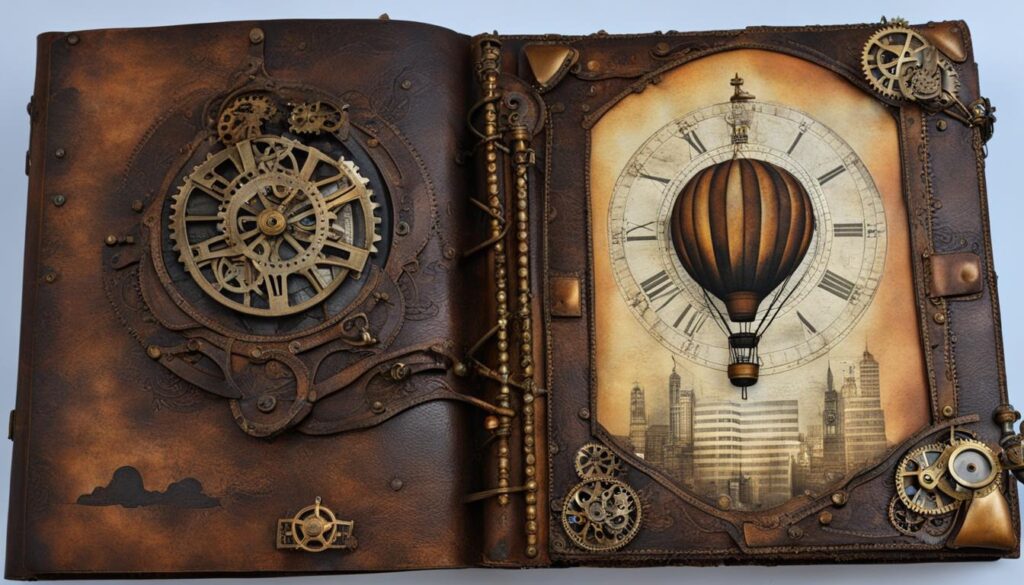 steampunk art journal