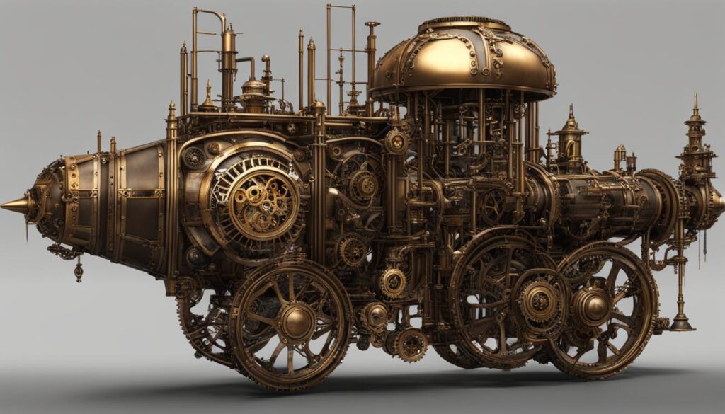 steampunk machinery