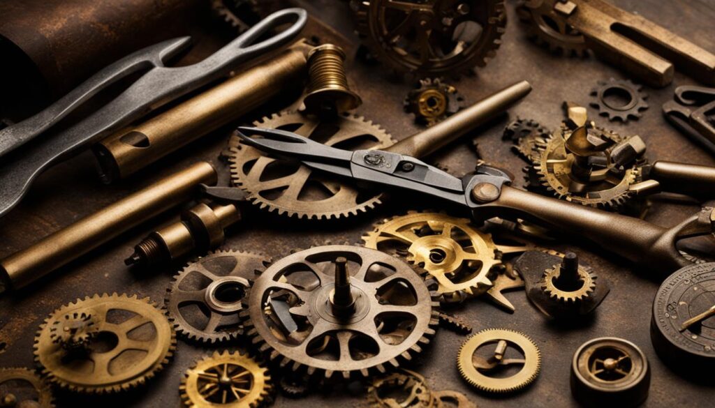 steampunk project materials