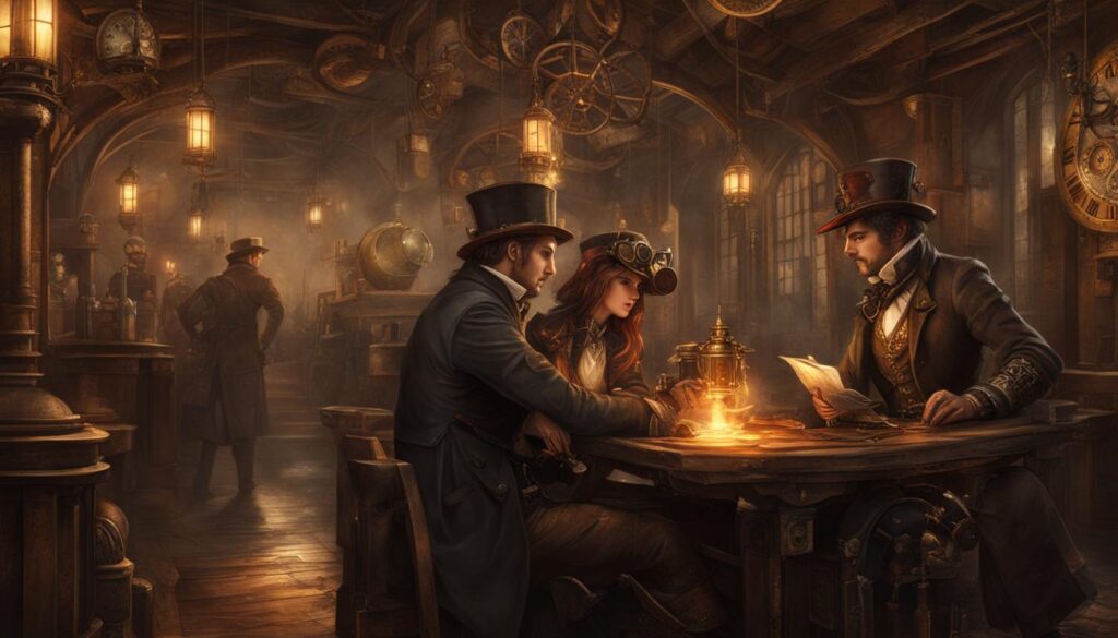 steampunk role-play world-building tips image