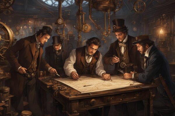 steampunk role-playing and world-building