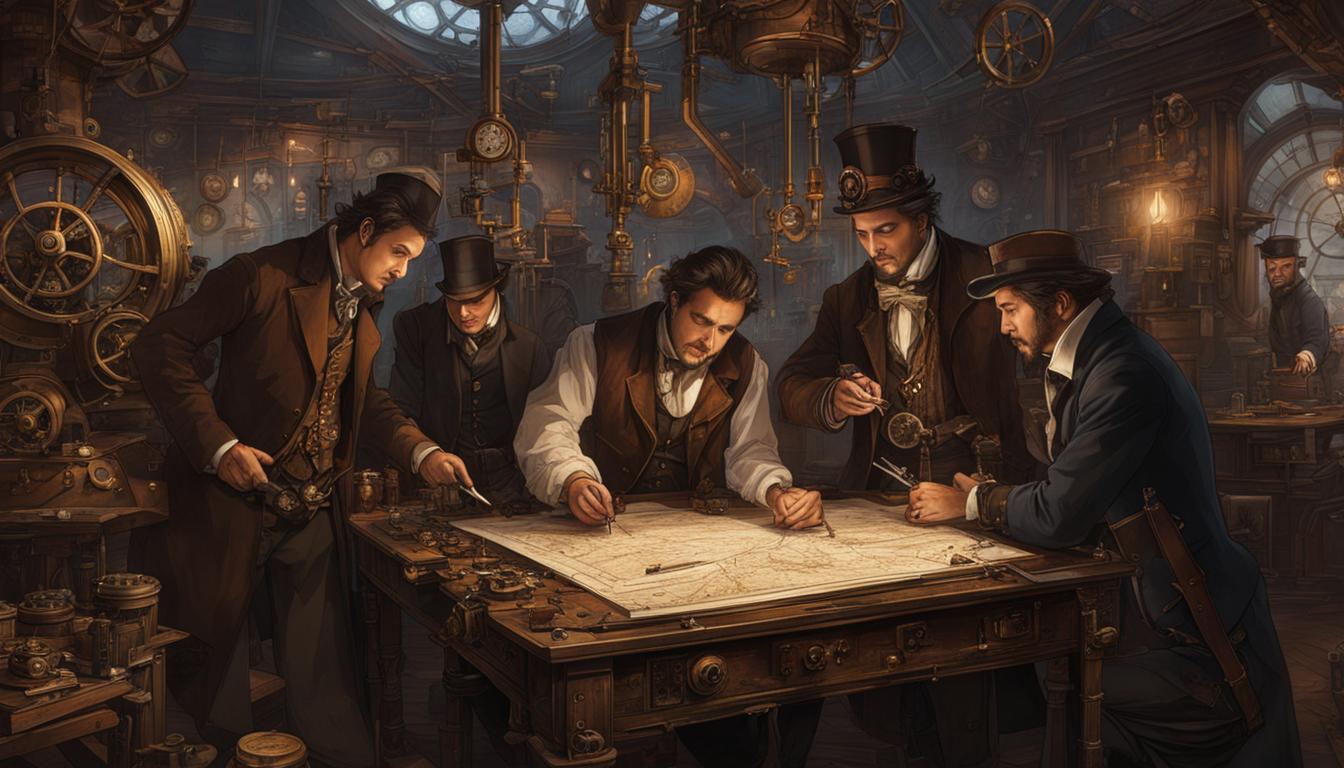 steampunk role-playing and world-building