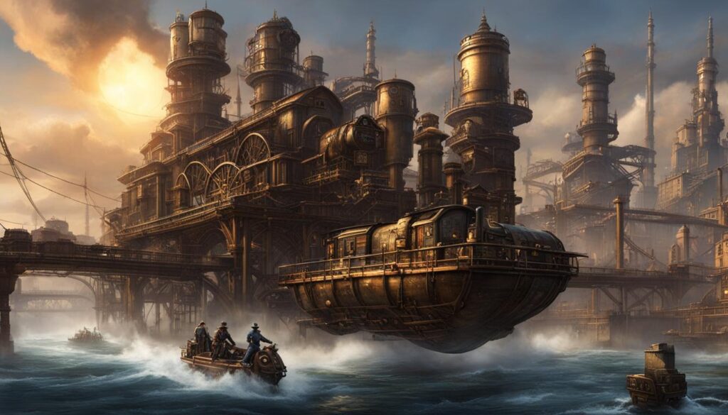 steampunk themes in video game design