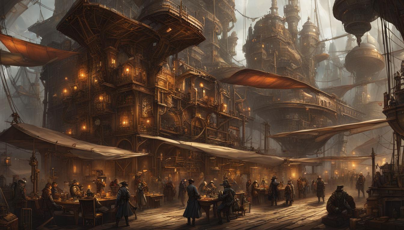 steampunk universes in RPGs