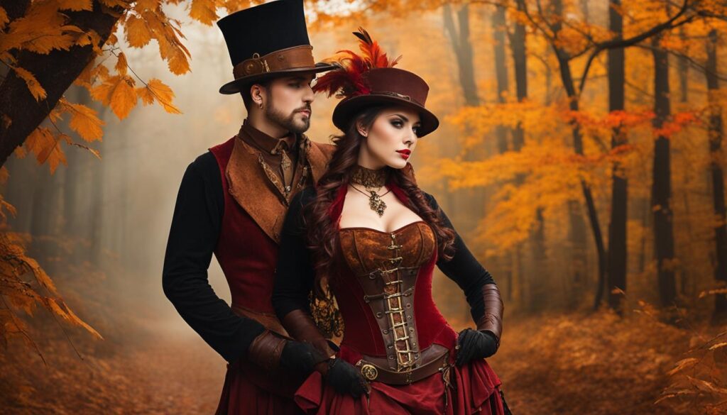 Autumn steampunk wardrobe