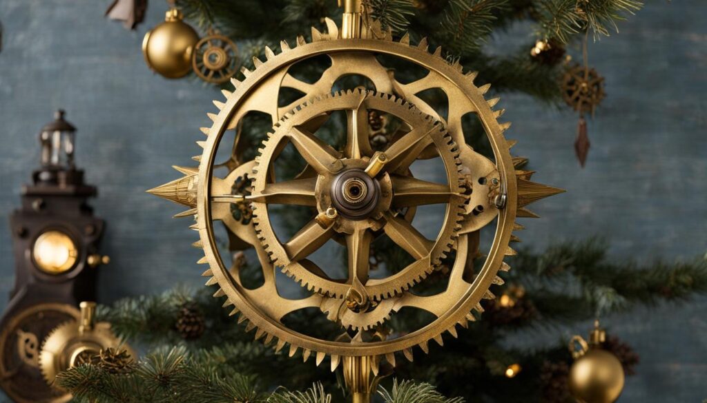 DIY Steampunk Christmas Tree Toppers