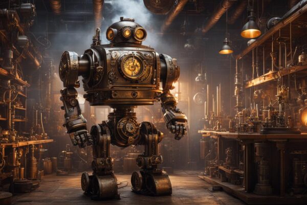 DIY steampunk robotics