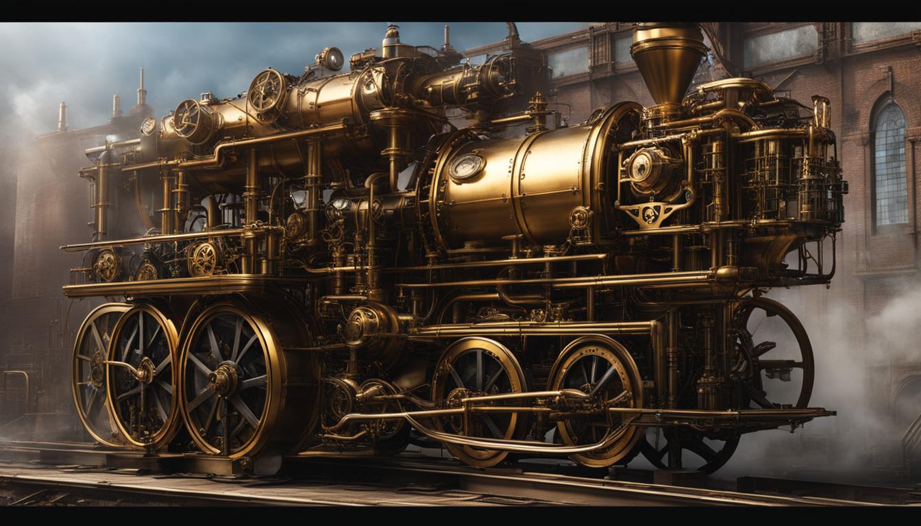 Functional steampunk machinery