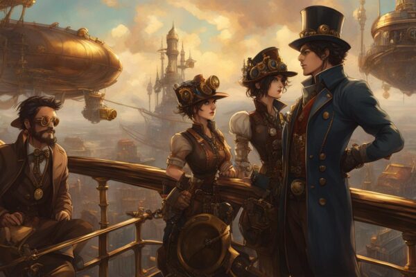 Iconic steampunk characters