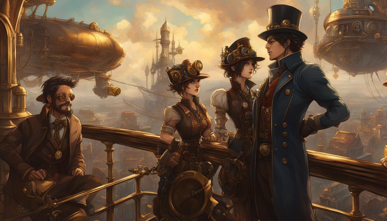 Iconic steampunk characters