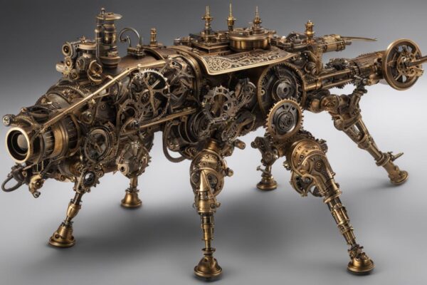 Moving parts in steampunk creations