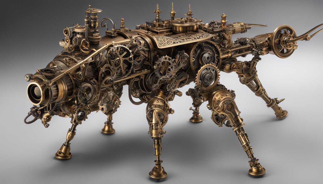 Moving parts in steampunk creations