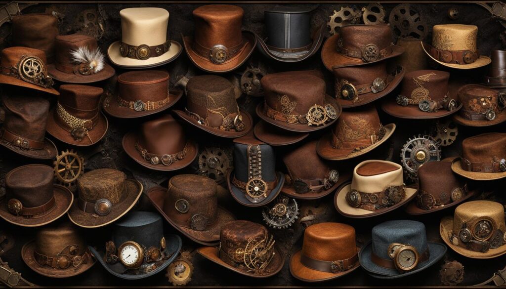 One size fits most steampunk hats
