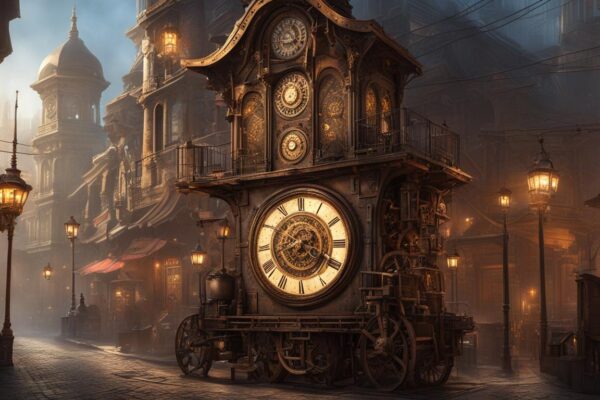 Picturesque steampunk spots