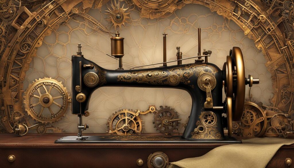Steampunk Sewing Machine