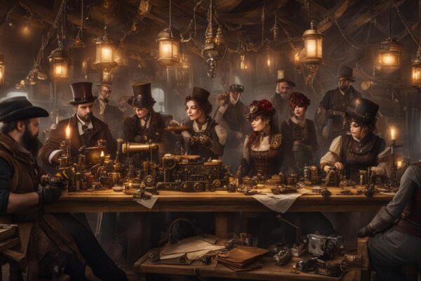 Steampunk crafting communities