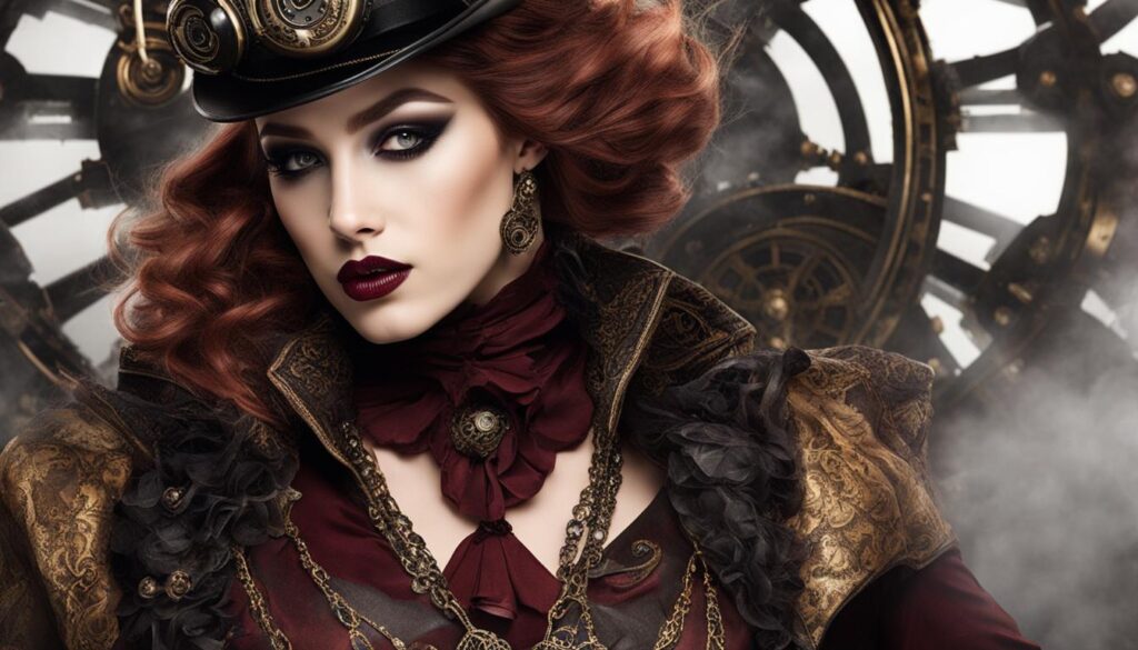 Steampunk face painting for beginners