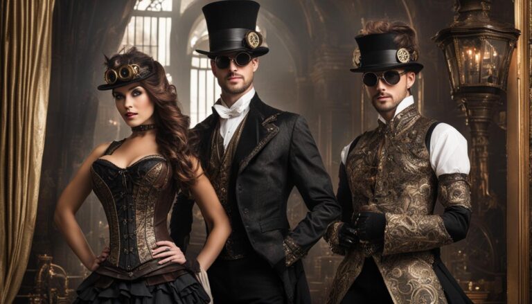 Steampunk formal wear