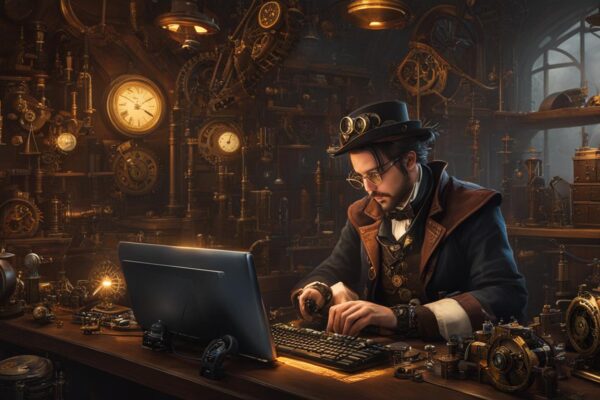 Steampunk gaming communities