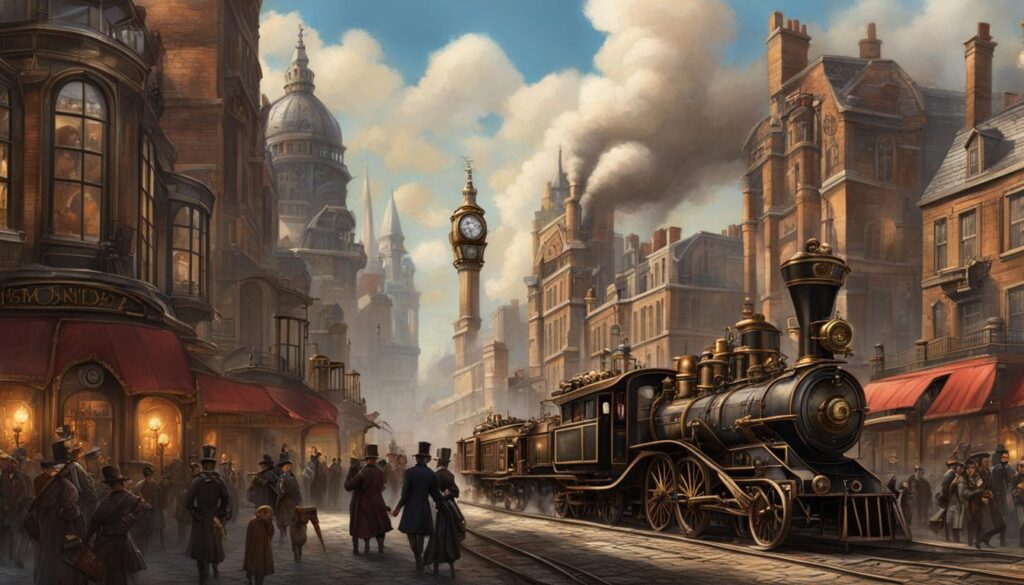 Steampunk-inspired scenic tour in London