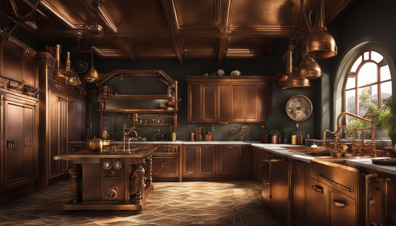 Steampunk kitchen design