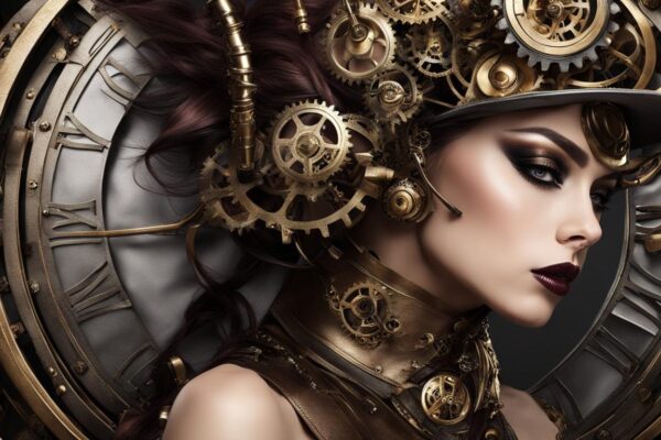 Steampunk makeup for beginners